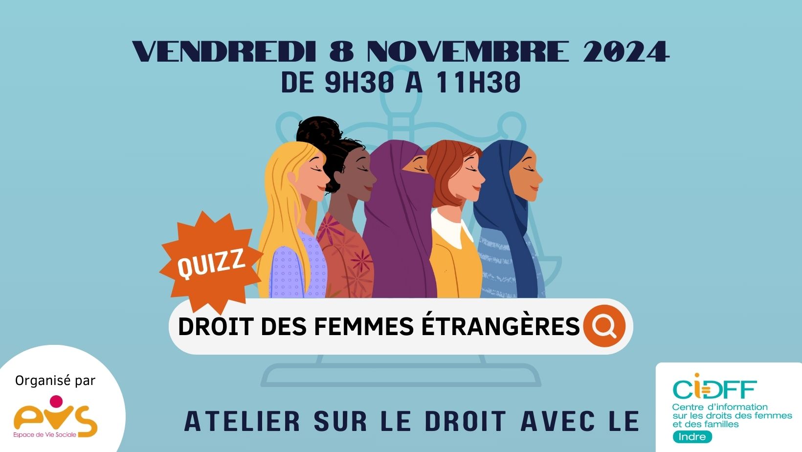 ATELIER CIDFF : Droits des femmes étrangères